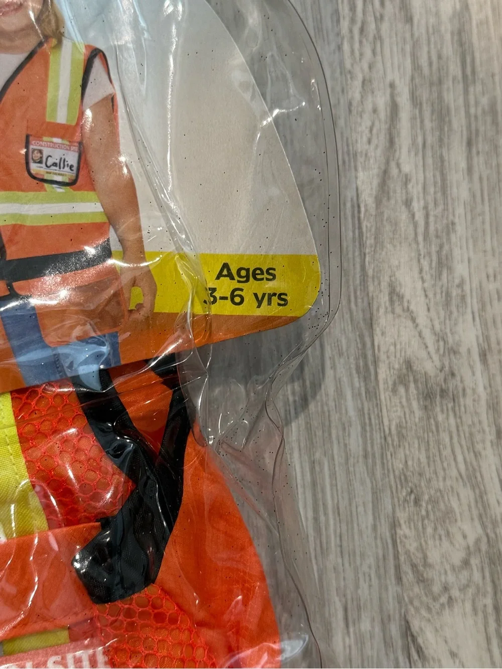 Melissa & Doug Construction Worker Dress-Up Set - Orange & Yellow